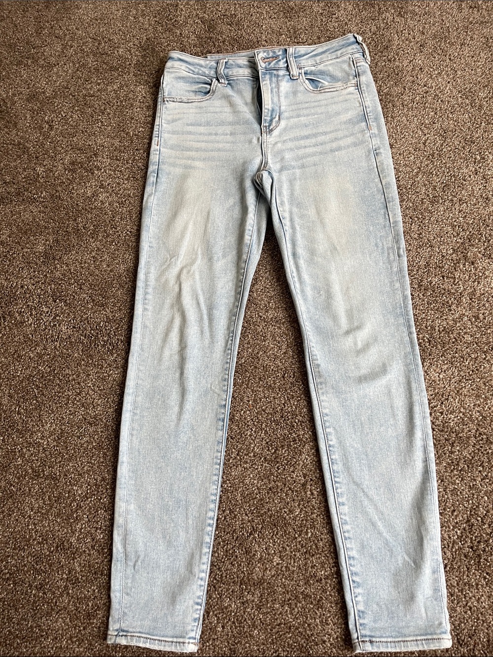 American Eagle Outfitters Light Blue Skinny Jeans